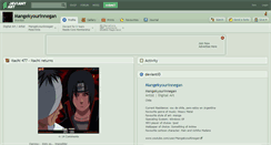 Desktop Screenshot of mangekyourinnegan.deviantart.com