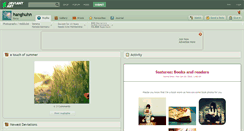 Desktop Screenshot of hanghuhn.deviantart.com