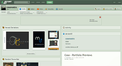 Desktop Screenshot of cosonostro.deviantart.com