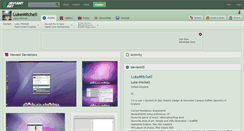 Desktop Screenshot of lukemitchell.deviantart.com