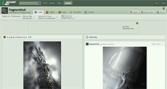Desktop Screenshot of fragmentnull.deviantart.com