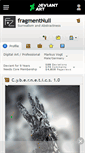 Mobile Screenshot of fragmentnull.deviantart.com