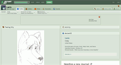 Desktop Screenshot of lanix.deviantart.com