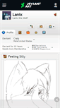 Mobile Screenshot of lanix.deviantart.com