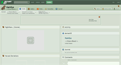 Desktop Screenshot of kamilya.deviantart.com