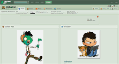 Desktop Screenshot of kidbrainer.deviantart.com