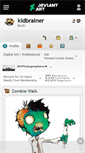 Mobile Screenshot of kidbrainer.deviantart.com