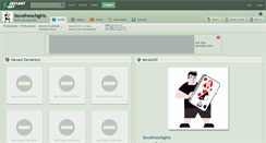 Desktop Screenshot of ilovefrenchgirls.deviantart.com