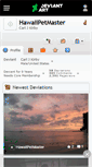 Mobile Screenshot of hawaiipetmaster.deviantart.com