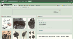 Desktop Screenshot of gradientshade.deviantart.com