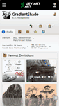 Mobile Screenshot of gradientshade.deviantart.com