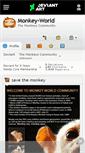 Mobile Screenshot of monkey-world.deviantart.com