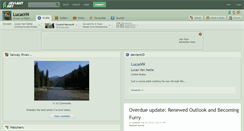 Desktop Screenshot of lucasvn.deviantart.com