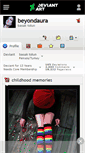 Mobile Screenshot of beyondaura.deviantart.com