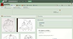 Desktop Screenshot of janet0584.deviantart.com
