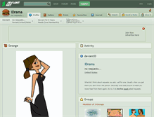 Tablet Screenshot of idrama.deviantart.com
