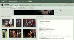 Desktop Screenshot of litle-noa.deviantart.com