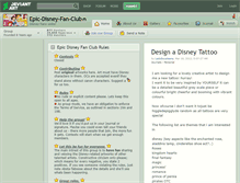 Tablet Screenshot of epic-disney-fan-club.deviantart.com