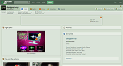 Desktop Screenshot of designerway.deviantart.com