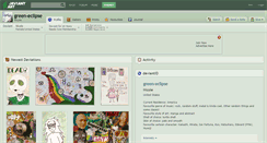 Desktop Screenshot of green-eclipse.deviantart.com