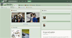 Desktop Screenshot of dino-pic.deviantart.com