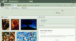 Desktop Screenshot of cel-es-ti-no.deviantart.com