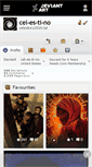 Mobile Screenshot of cel-es-ti-no.deviantart.com