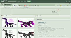 Desktop Screenshot of blackbooster12.deviantart.com