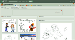 Desktop Screenshot of johnnynapalm4.deviantart.com