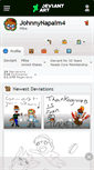 Mobile Screenshot of johnnynapalm4.deviantart.com
