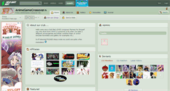 Desktop Screenshot of animegamecrossover.deviantart.com
