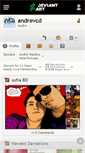 Mobile Screenshot of andrevcd.deviantart.com