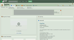 Desktop Screenshot of fuaxfoto.deviantart.com