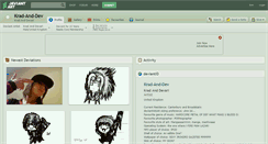 Desktop Screenshot of krad-and-dev.deviantart.com