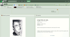 Desktop Screenshot of hp4life.deviantart.com