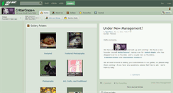 Desktop Screenshot of crittercraze.deviantart.com
