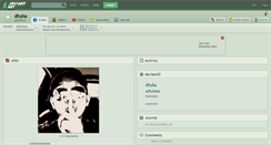 Desktop Screenshot of dhyka.deviantart.com