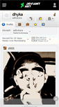 Mobile Screenshot of dhyka.deviantart.com