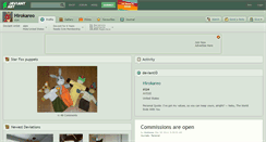Desktop Screenshot of hirokareo.deviantart.com