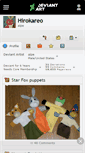 Mobile Screenshot of hirokareo.deviantart.com