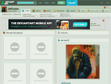 Tablet Screenshot of amguzzo.deviantart.com