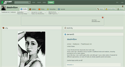 Desktop Screenshot of deadwillow.deviantart.com