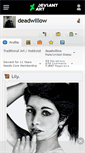 Mobile Screenshot of deadwillow.deviantart.com