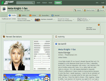 Tablet Screenshot of meta-knight-1-fan.deviantart.com