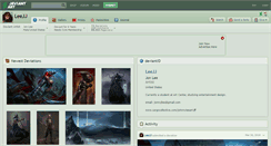 Desktop Screenshot of leejj.deviantart.com