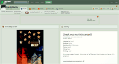 Desktop Screenshot of comicmunky.deviantart.com