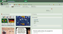 Desktop Screenshot of maia1995.deviantart.com