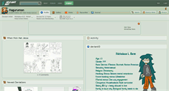 Desktop Screenshot of hagurumon.deviantart.com