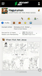 Mobile Screenshot of hagurumon.deviantart.com