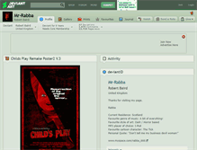 Tablet Screenshot of mr-rabba.deviantart.com